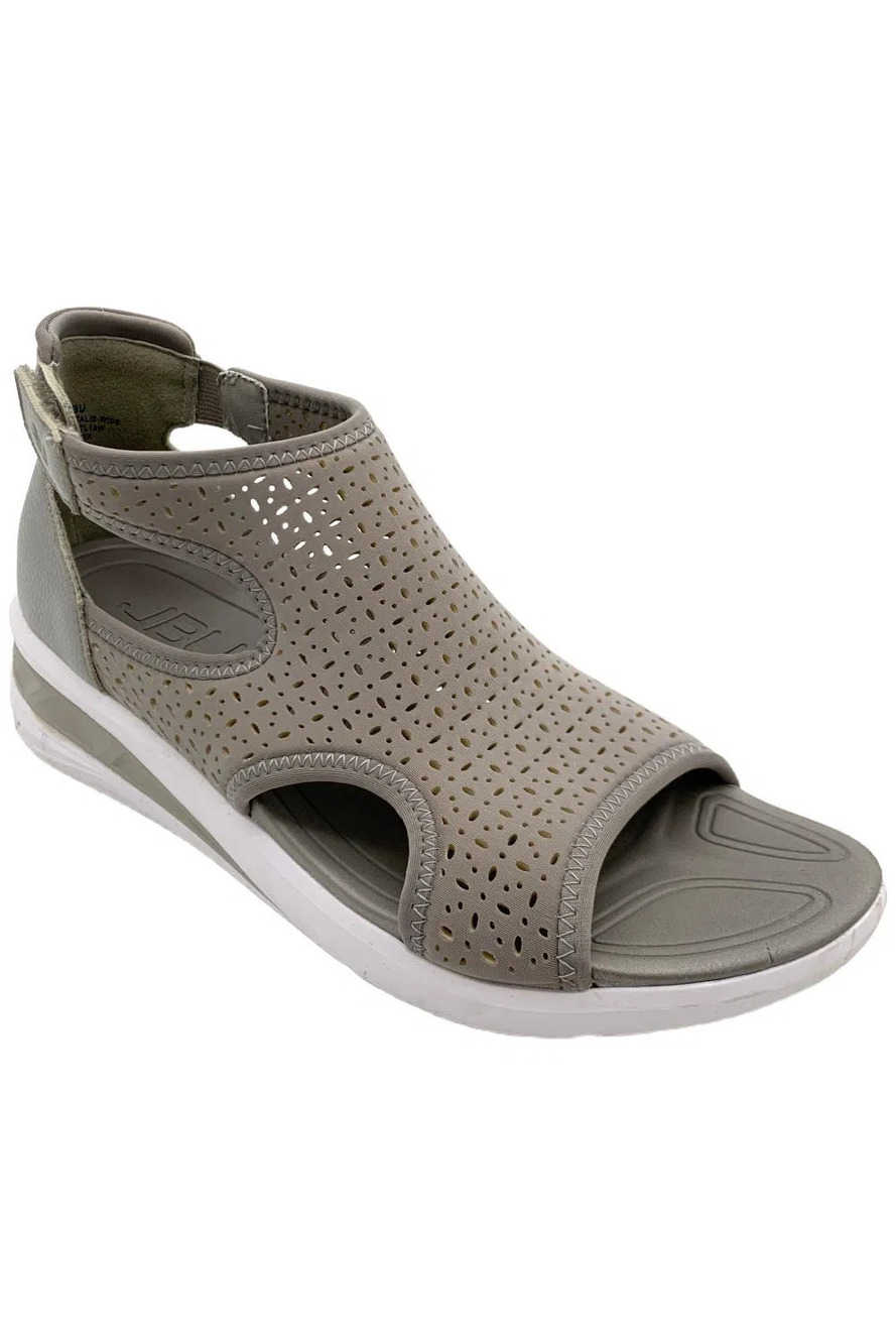JBU by Jambu Women's Natalie Wedge Sandal Mid Grey - Medium